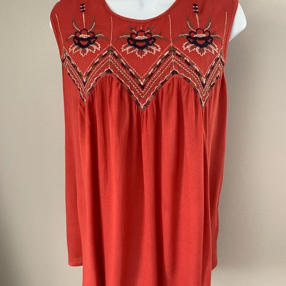 St. John’s Bay Embroidered Tank - Picture 2 of 16